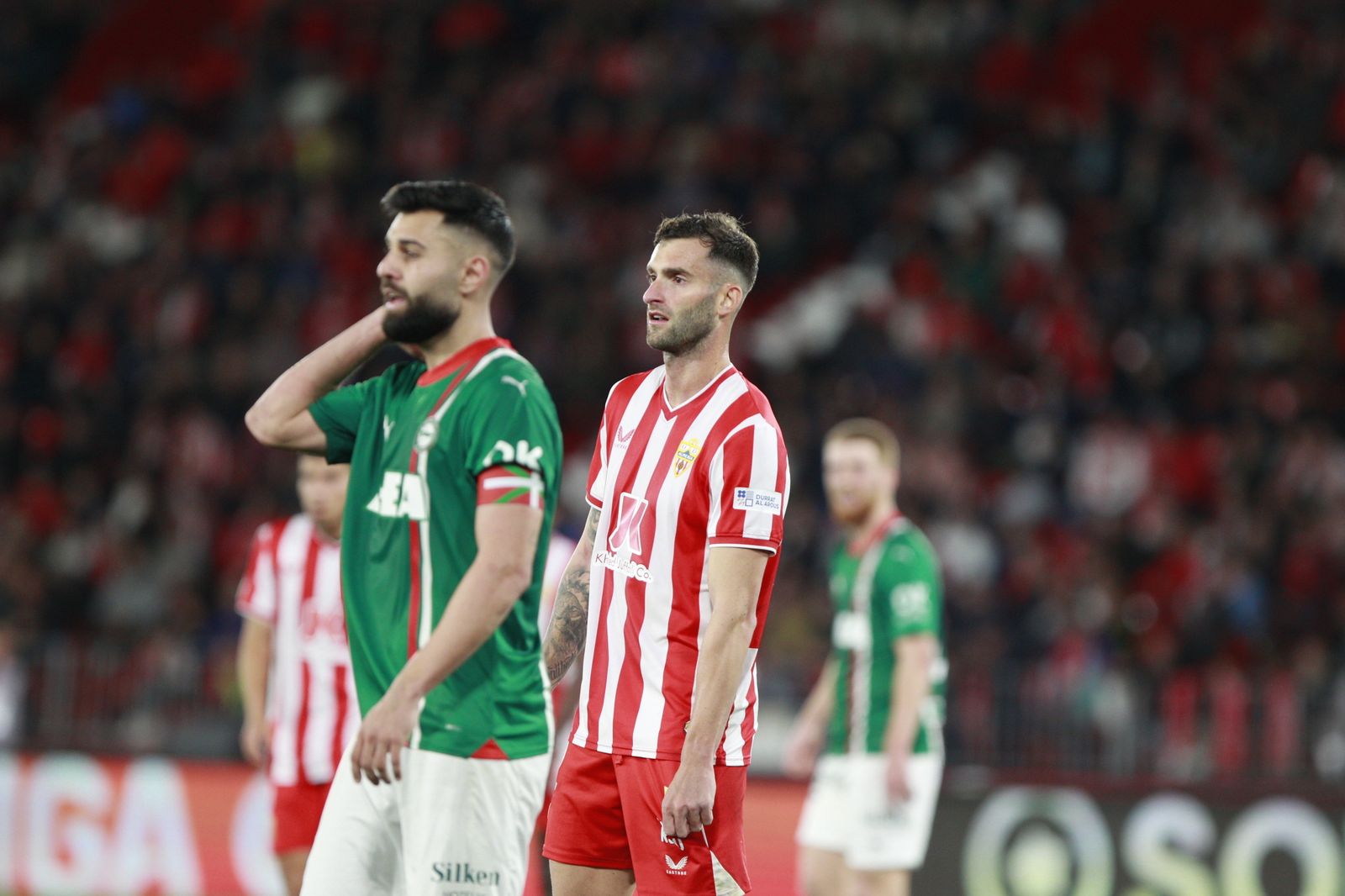 Imágenes del partido U.D. Almería-Deportivo Alavés