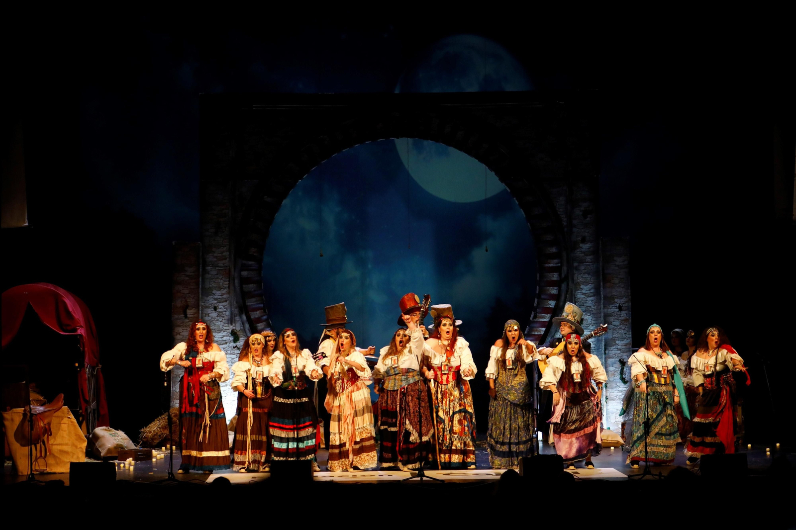 Las imágenes de la última sesión de preliminares del Concurso de Agrupaciones del Carnaval de Córdoba