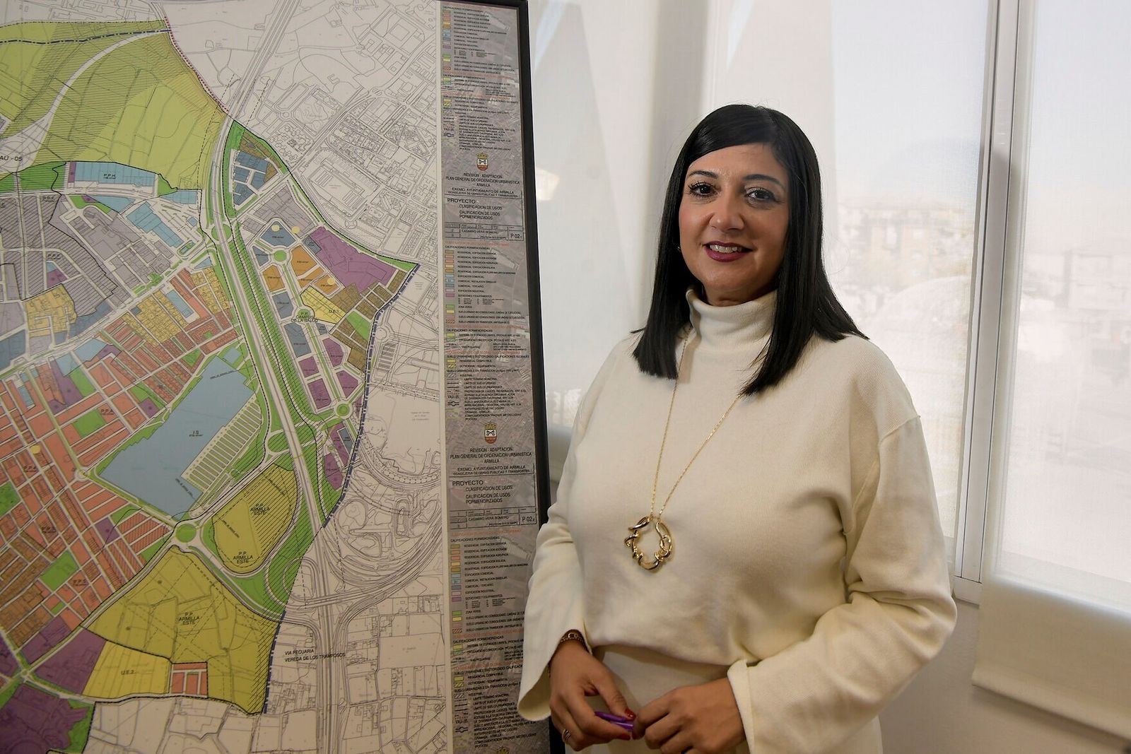 La alcaldesa de Armilla, Loli Cañavate