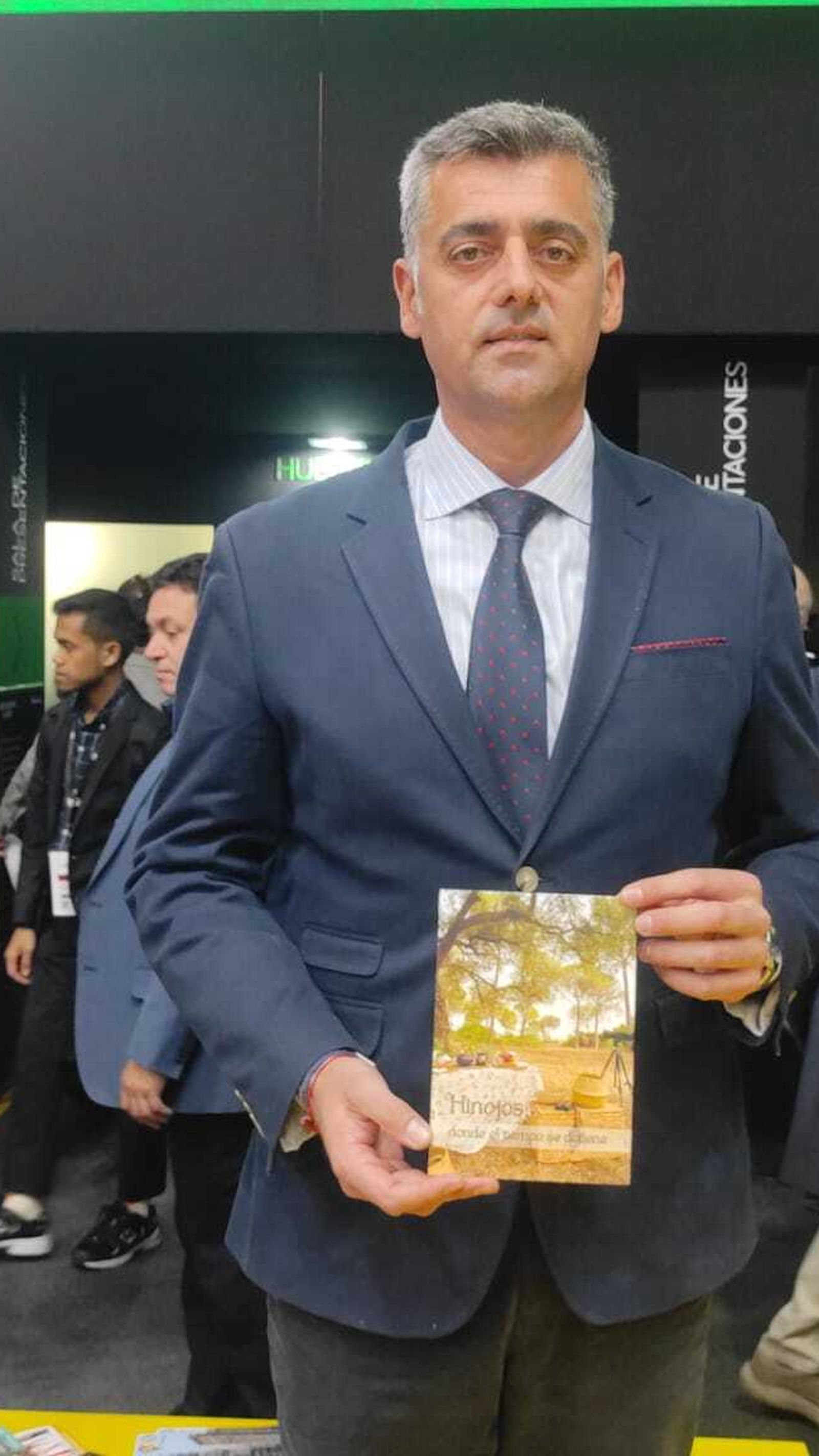 José Aurelio Díaz, teniente alcalde y concejal de turismo de Hinojos, hoy en Fritur 2024