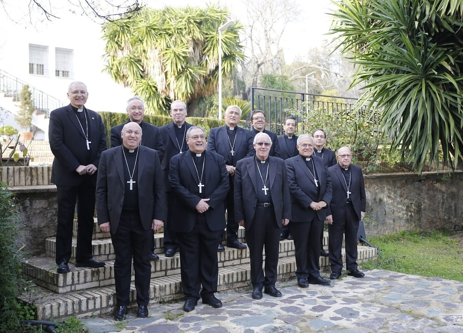 Los Obispos del Sur, antes de su asamblea en Córdoba.