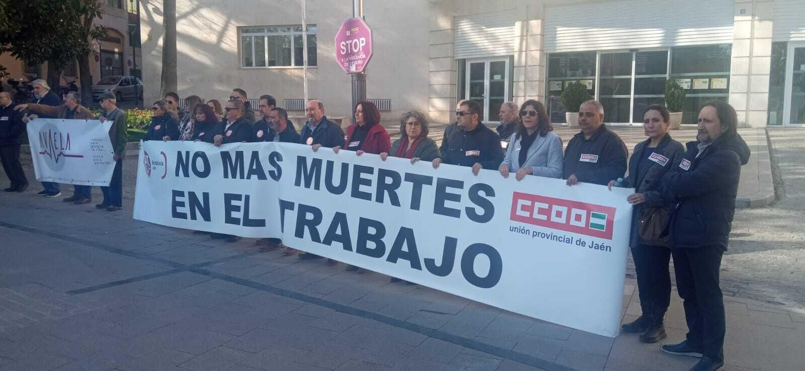 Sindicatos denuncian que la muerte del trabajador de Torredonjimeno se podía haber evitado