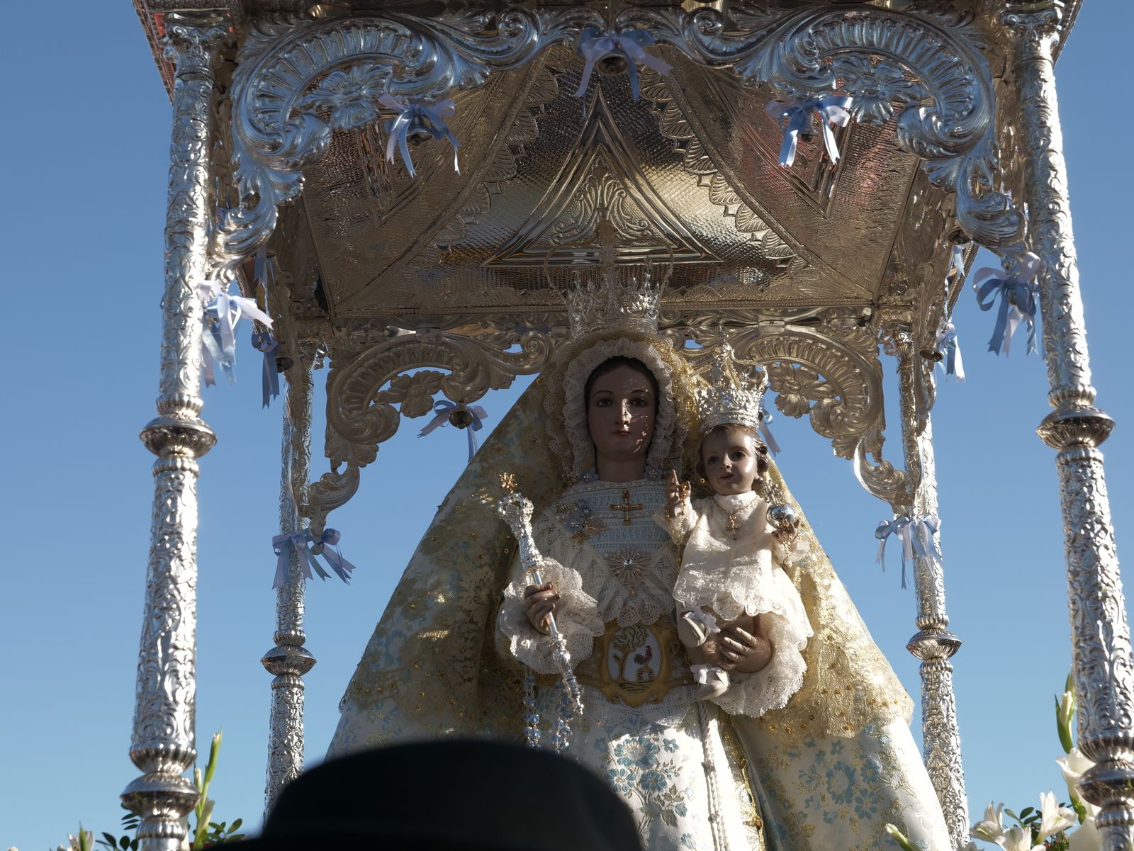 La romería de traída de la Virgen de Luna de Pozoblanco, en imágenes