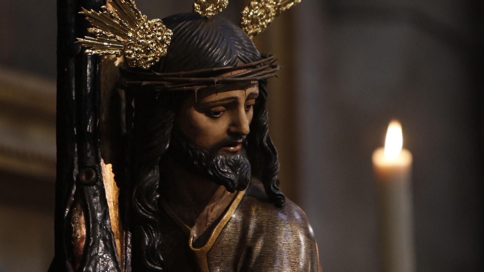 La imagen del Cristo de la Corona