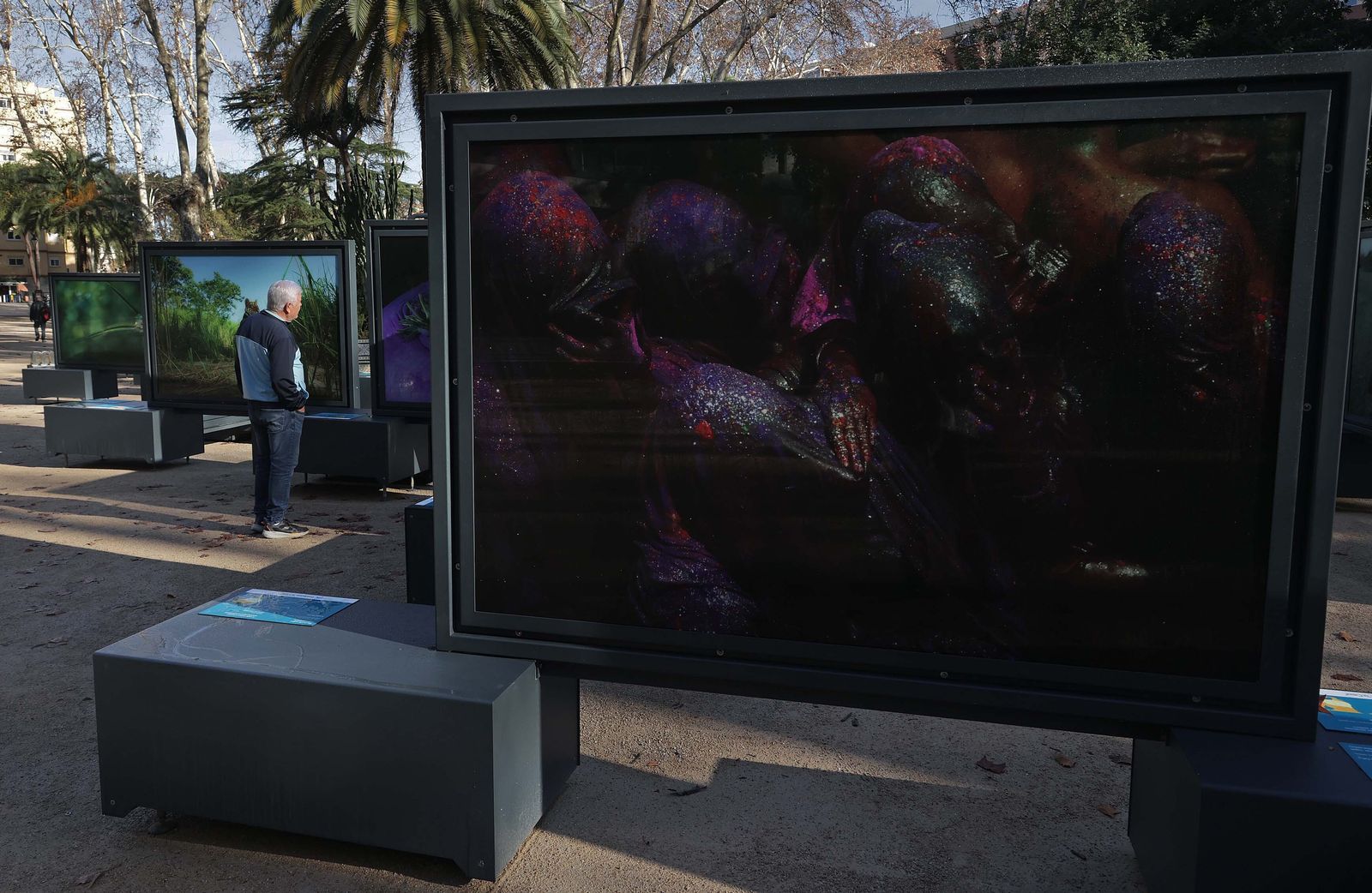 La exposición 'Colores del Mundo' del parque María Cristina de Algeciras, en imágenes