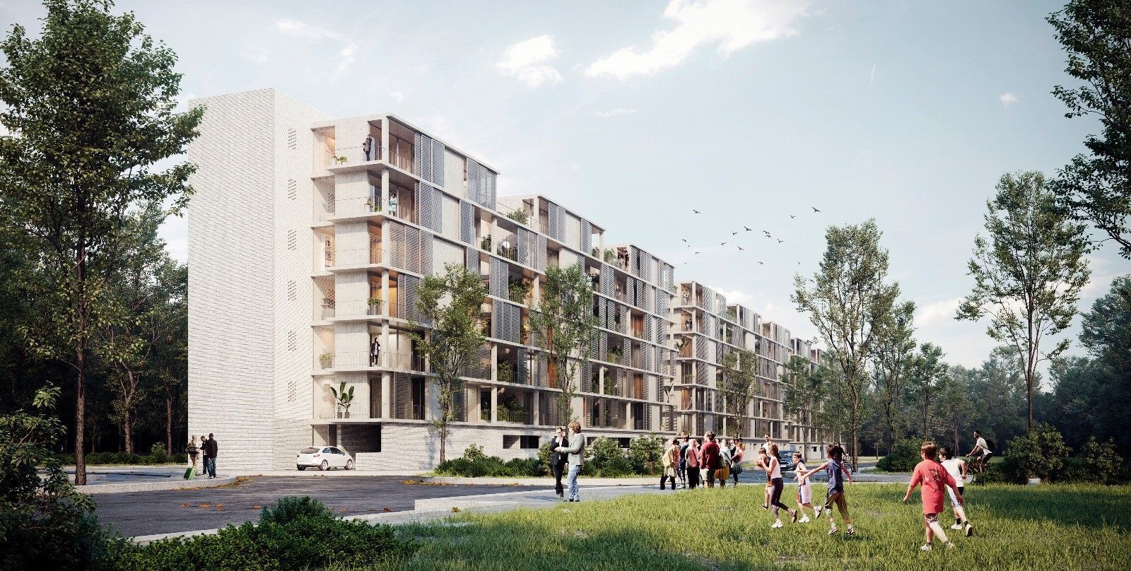 Promoción de 125 viviendas VPO en PítamoSur-Bellavista