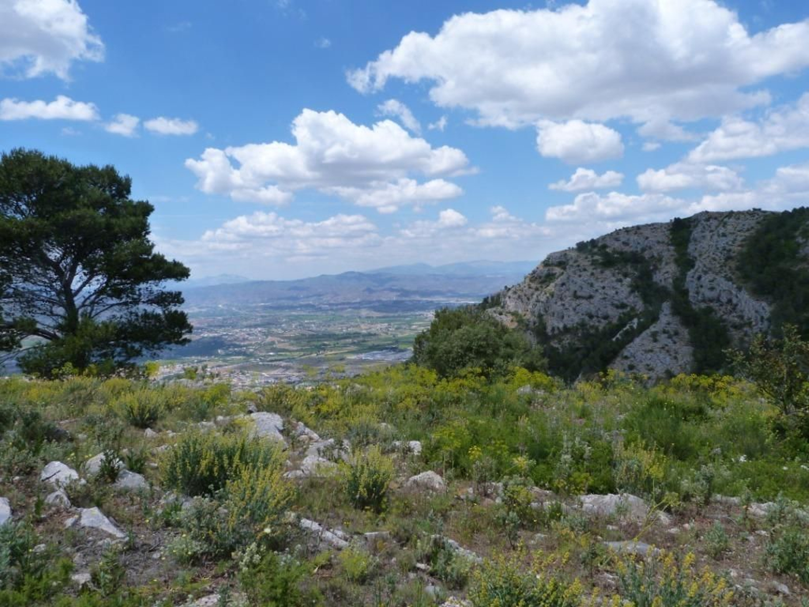 Vistas del Valle del Guadalhorce.