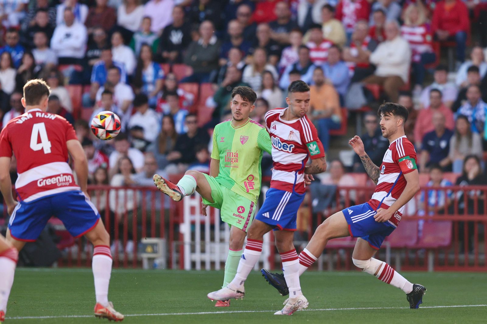 Las fotos del Recreativo Granada - Málaga CF