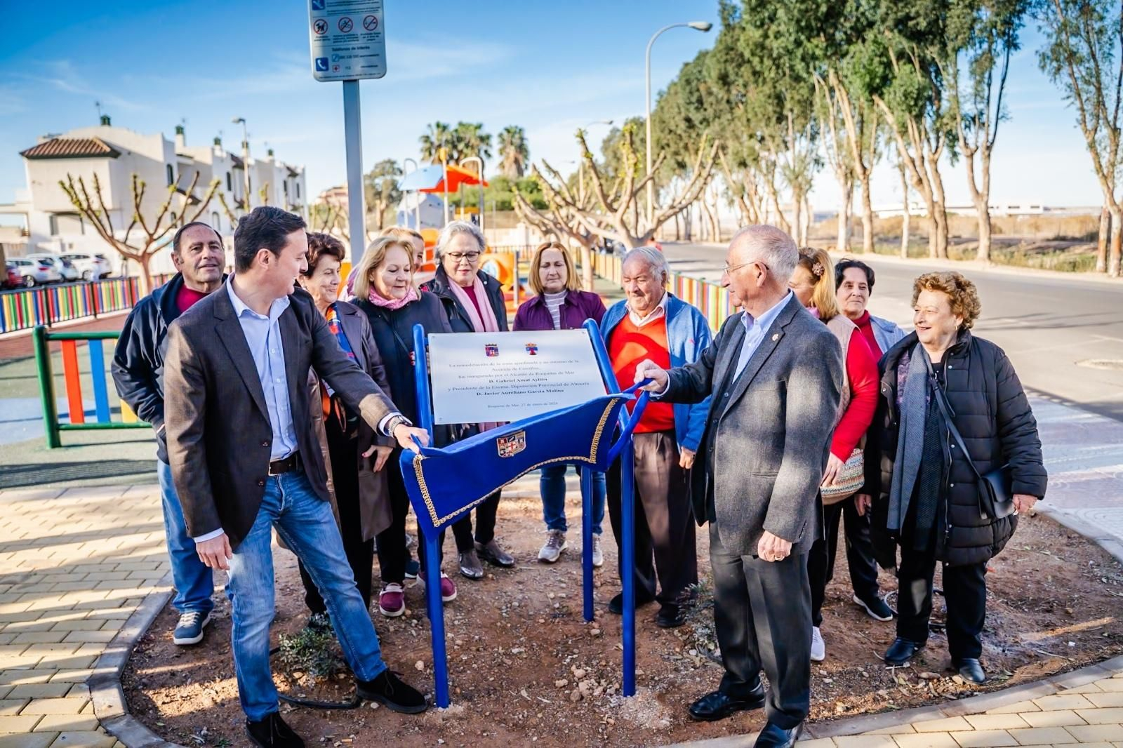 La Diputación y el Ayuntamiento cofinancian este proyecto en una de los enclaves estratégicos del municipio.