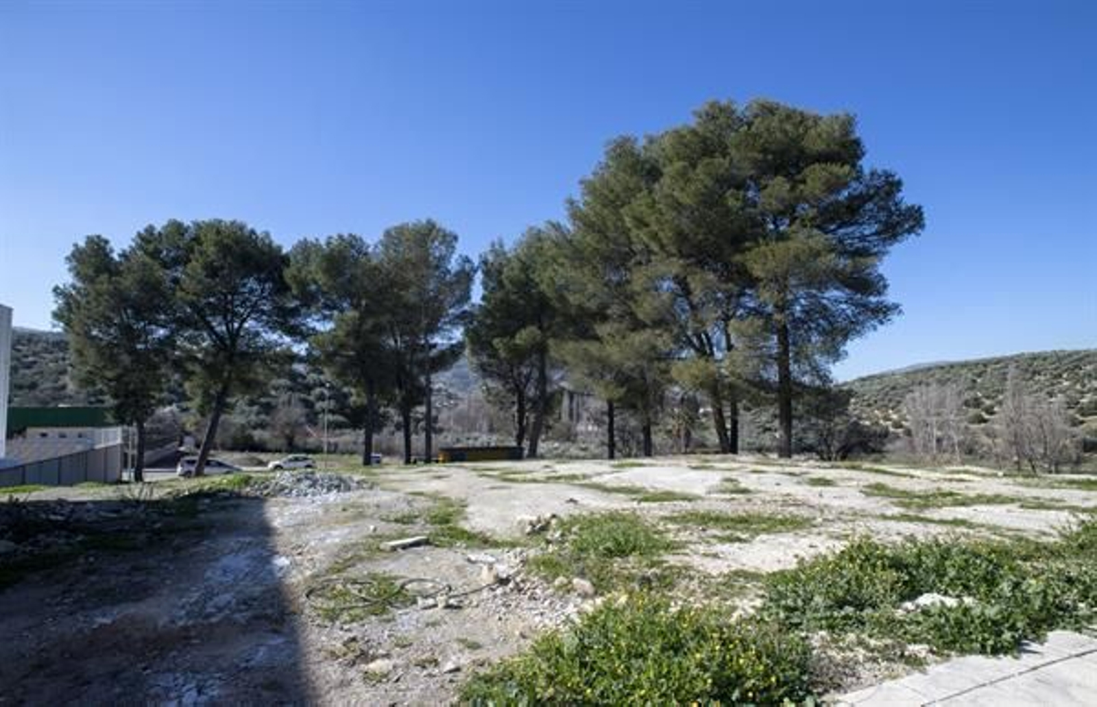 Imagen de la zona en el polígono industrial de Los Villares donde presuntamente cinco jóvenes agredieron sexualmente a dos menores.