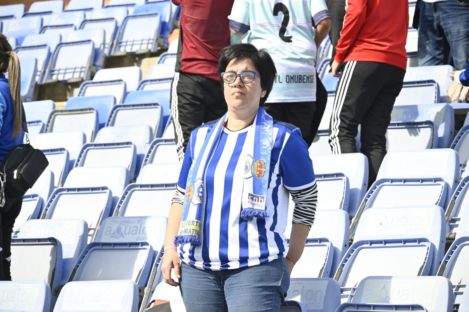 Imágenes de ambiente del partido Recre - Melilla