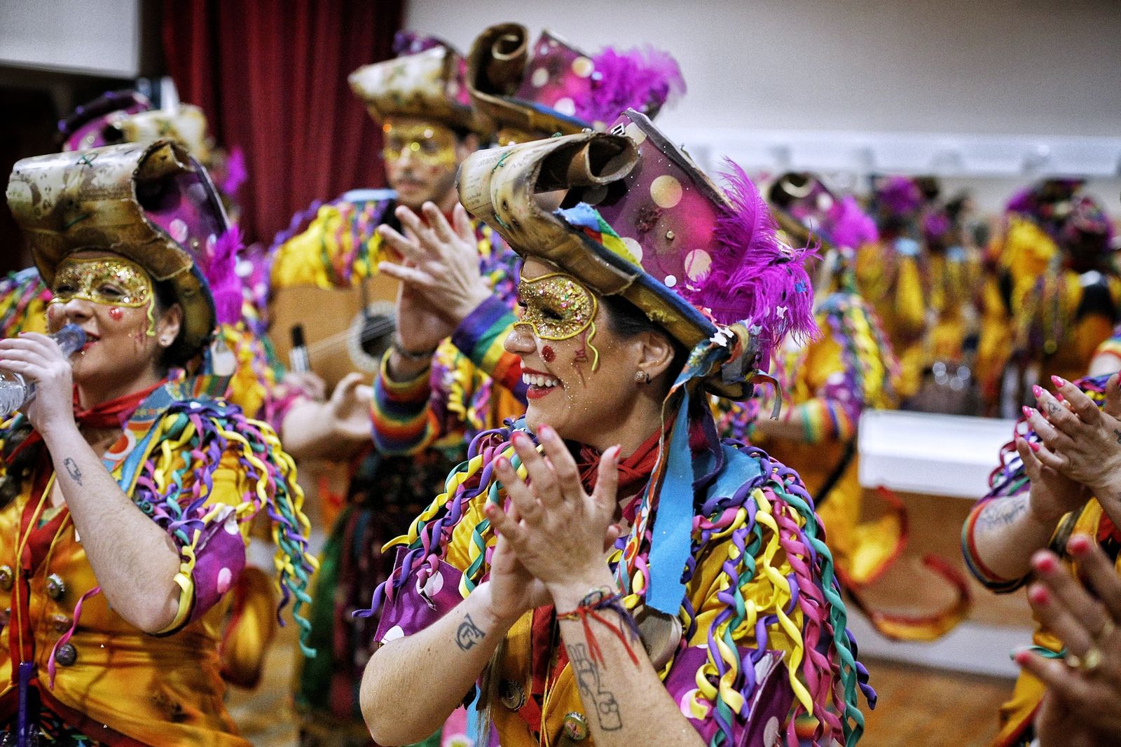 Comparsa 'La chirigotera'