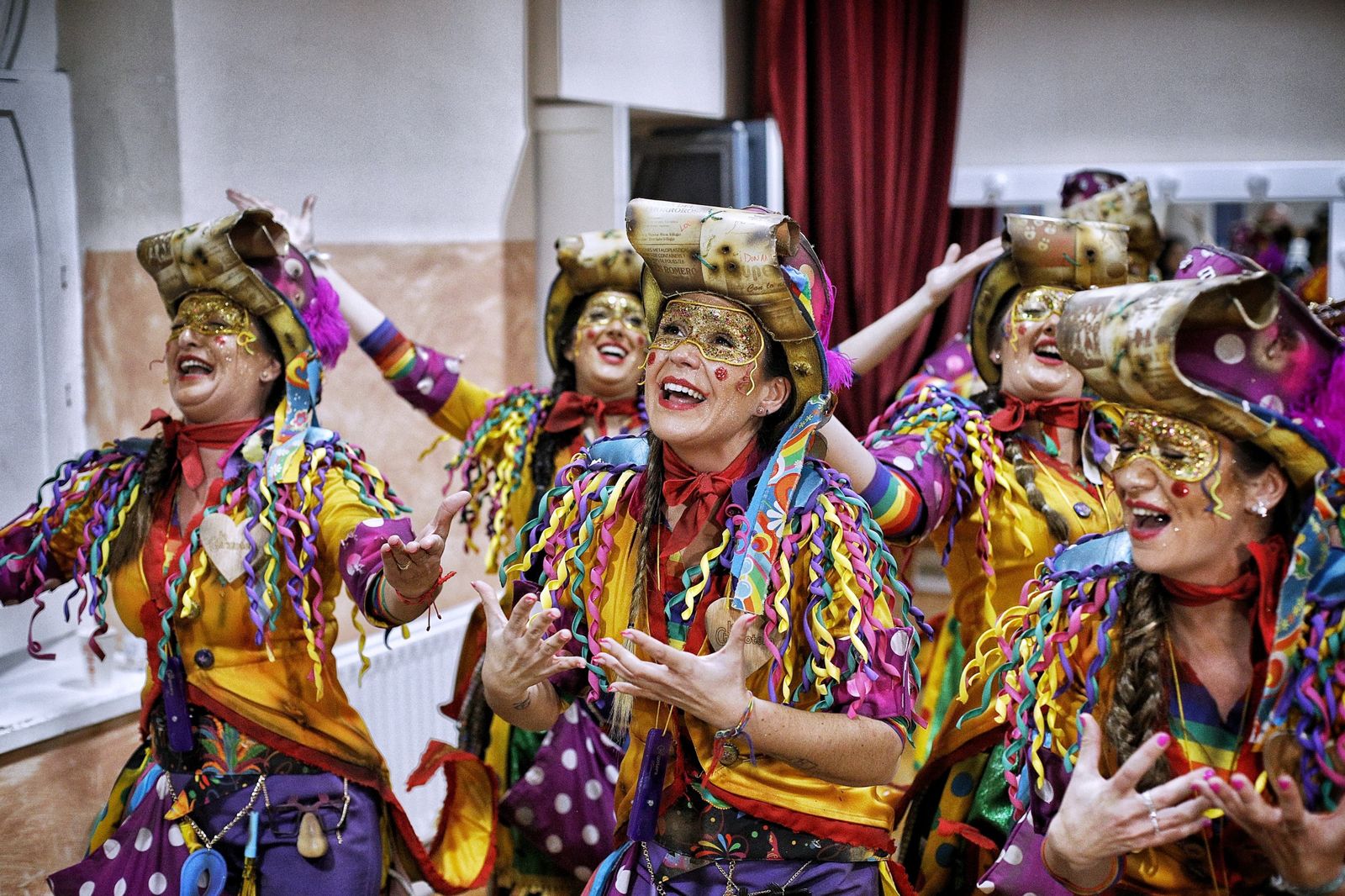 Comparsa 'La chirigotera'