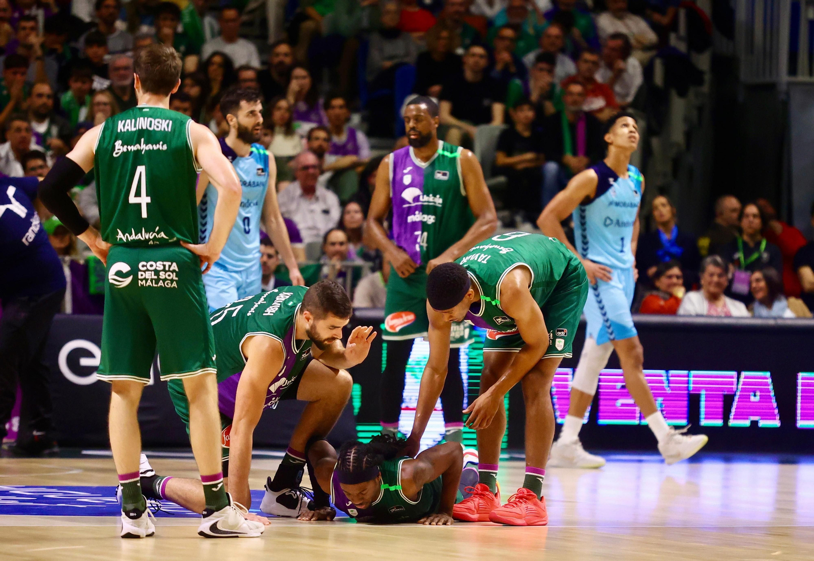 Kendrick Perry, pendiente de pruebas en su tobillo izquierdo