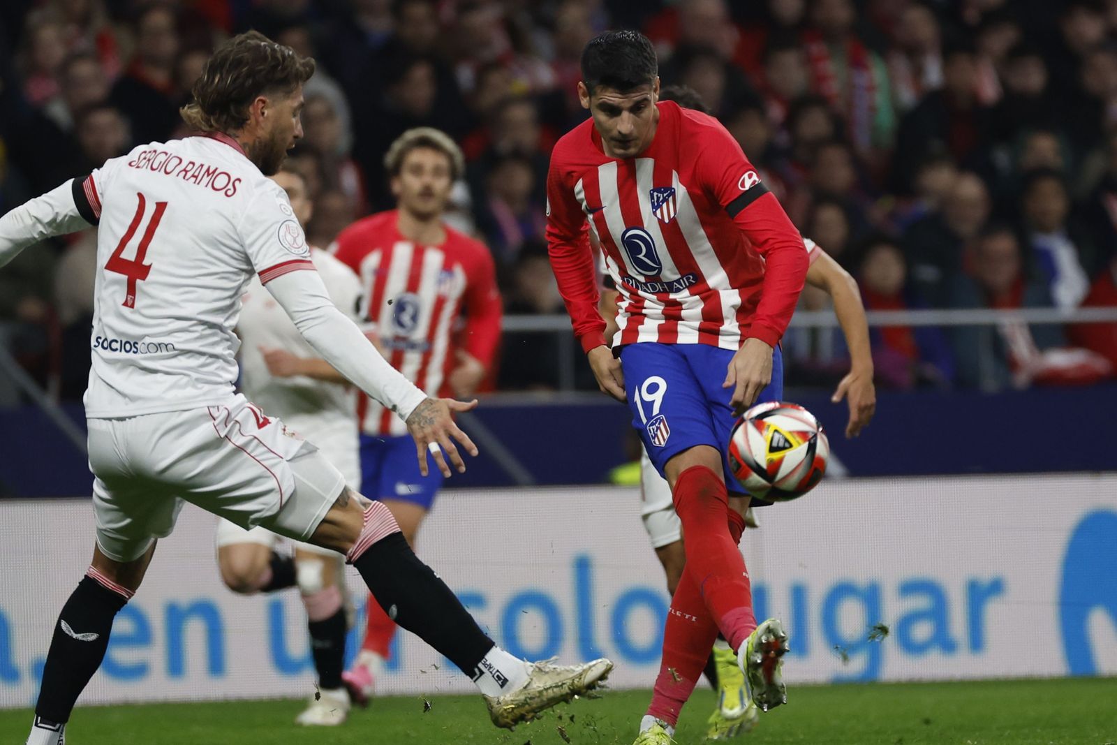 Las fotos del Atlético de Madrid - Sevilla en cuartos de la Copa del Rey