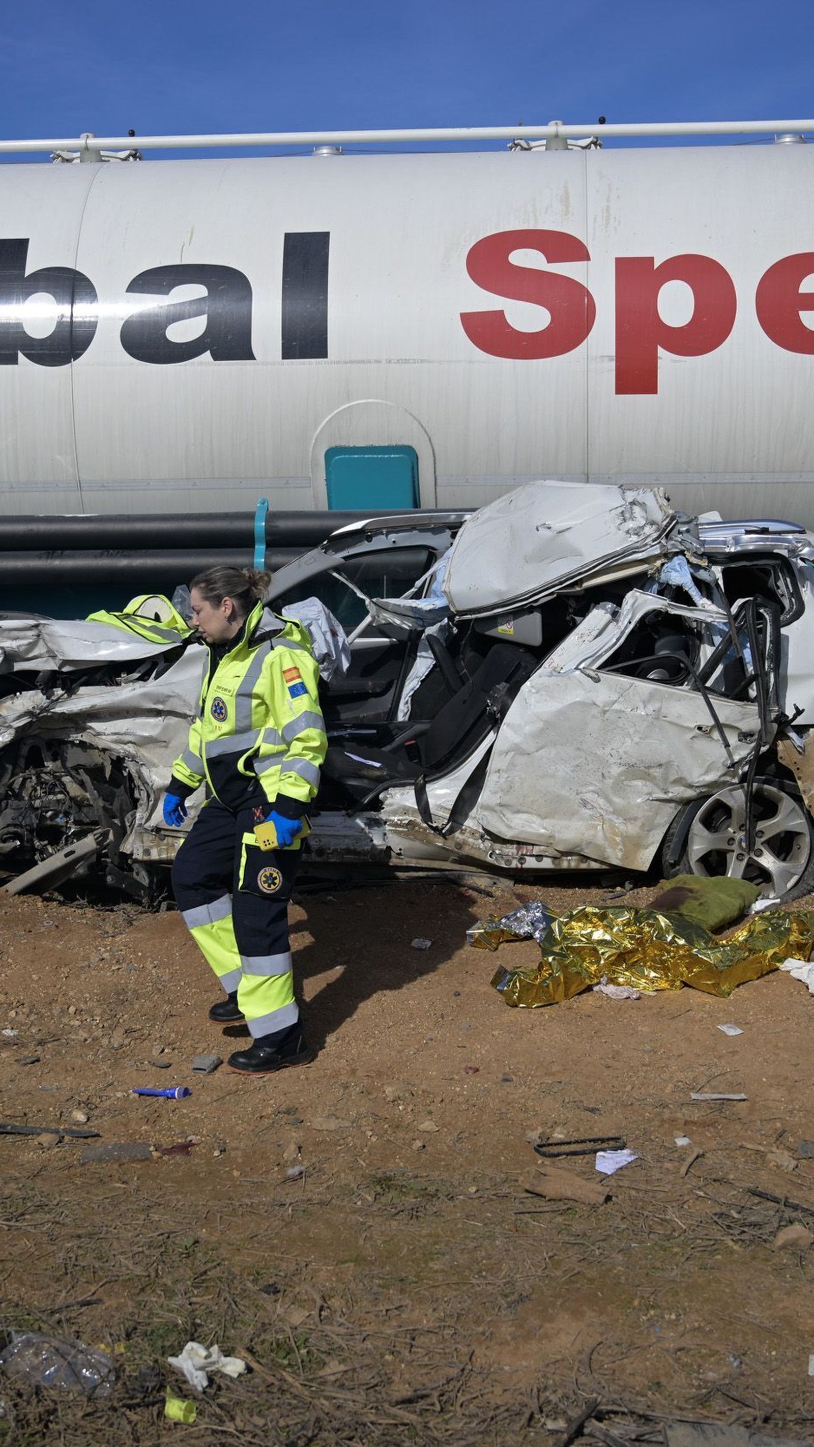 El accidente de la A-4.