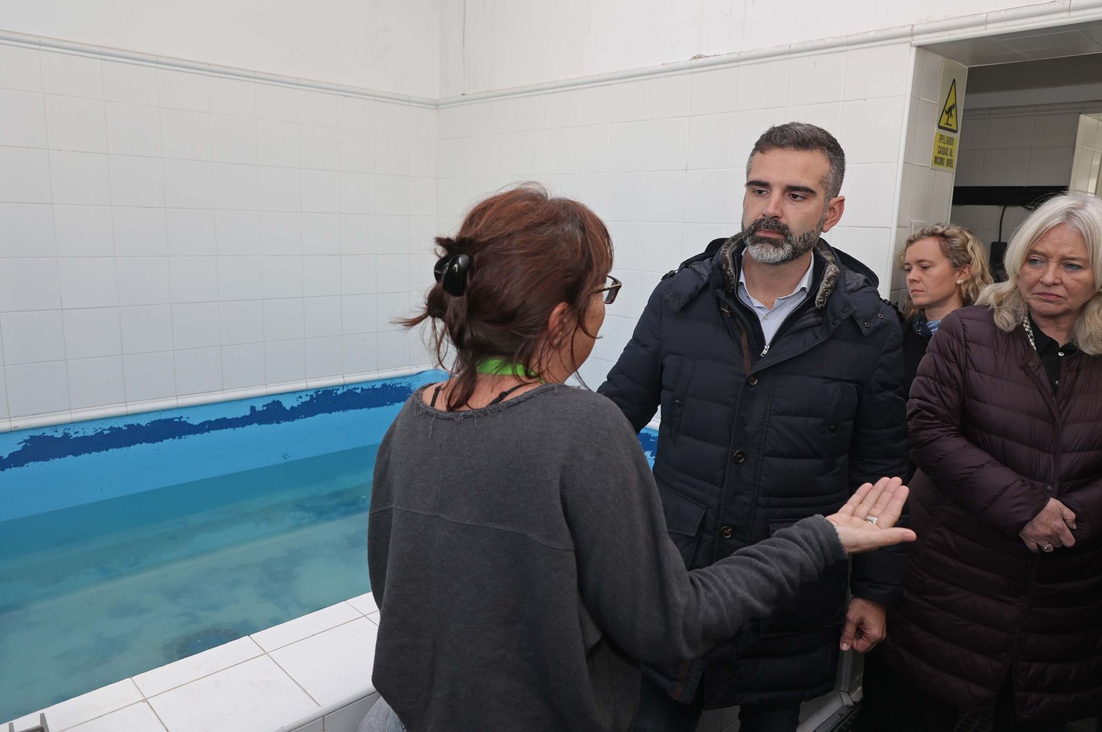 La visita de Ramón Fernández Pacheco al Cegma de Algeciras, en imágenes