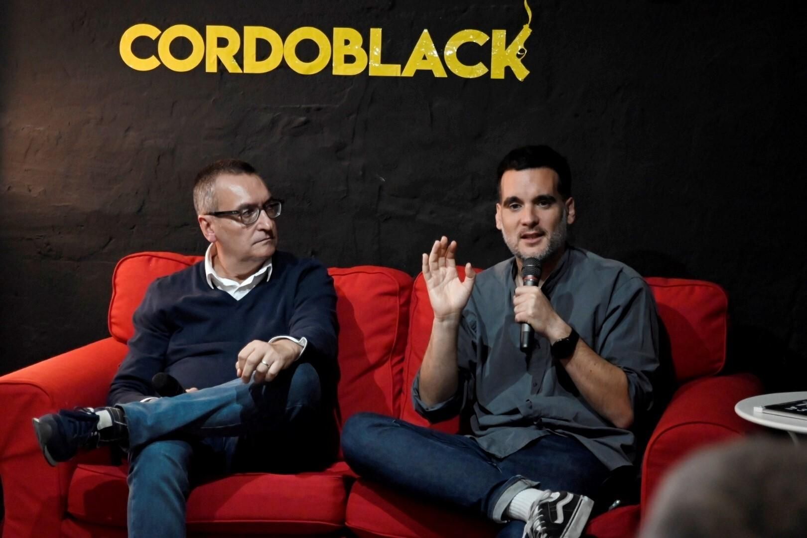 Salvador Gutiérrez Solís y Julio Muñoz Gijón en Cordoblack.