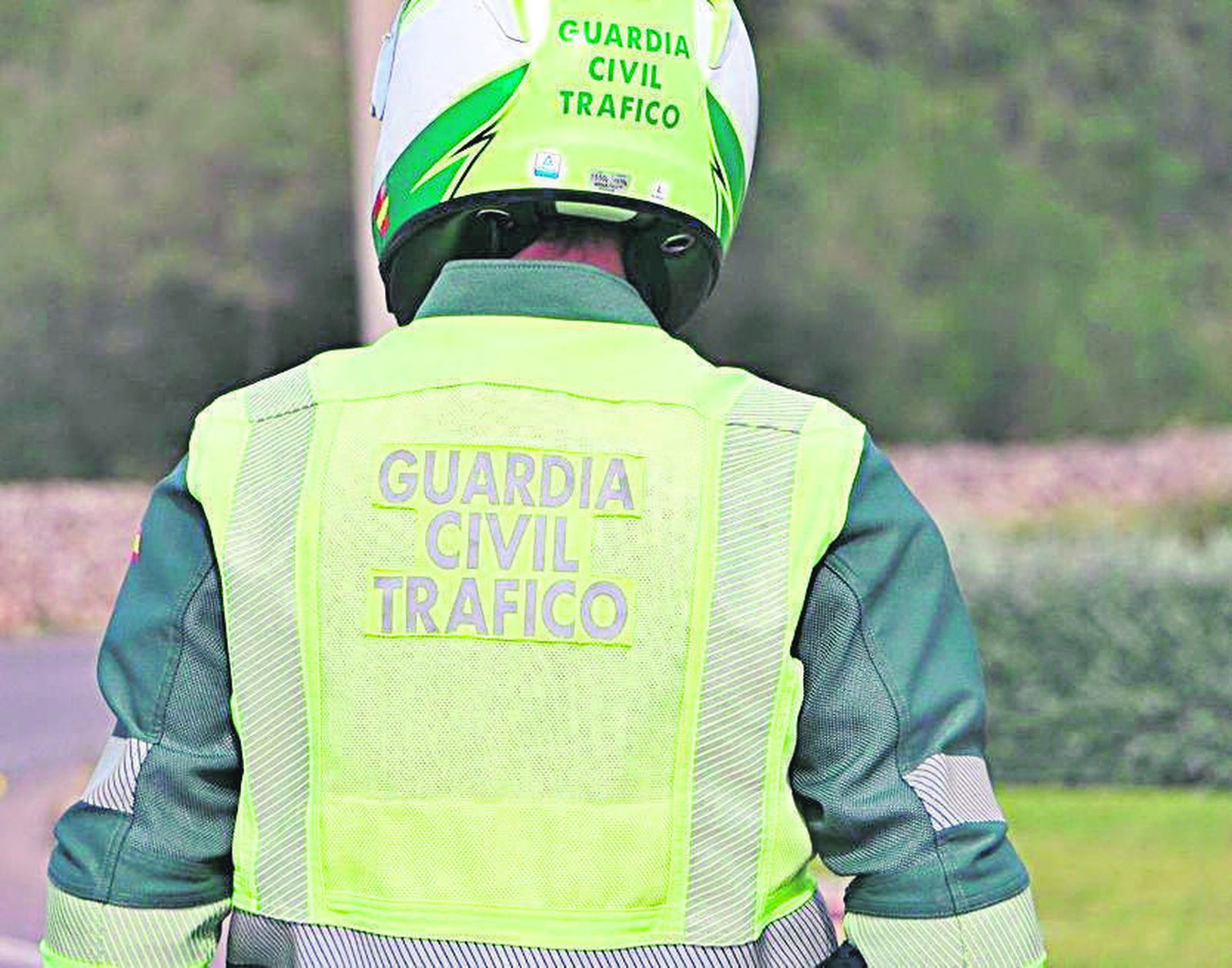 Un agente de la Guardia Civil de Tráfico.
