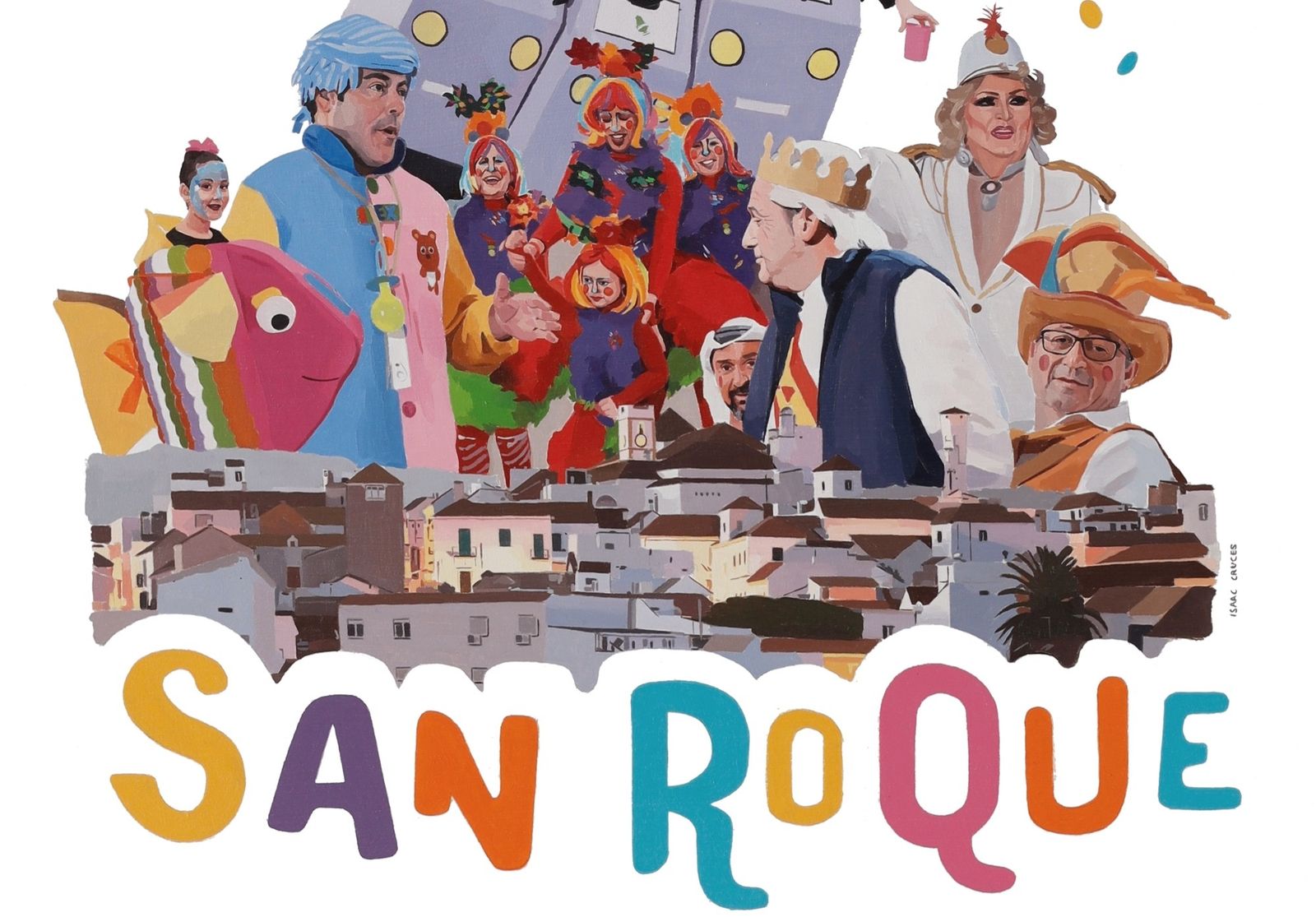 Cartel oficial Carnaval San Roque 2024