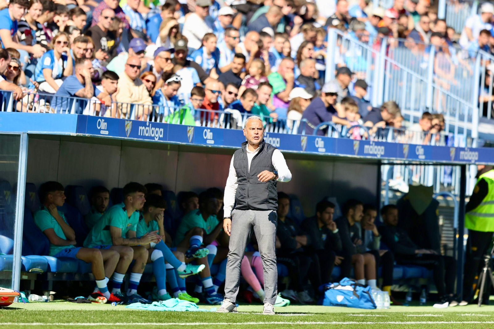 El Málaga CF - Atlético Baleares, en fotos