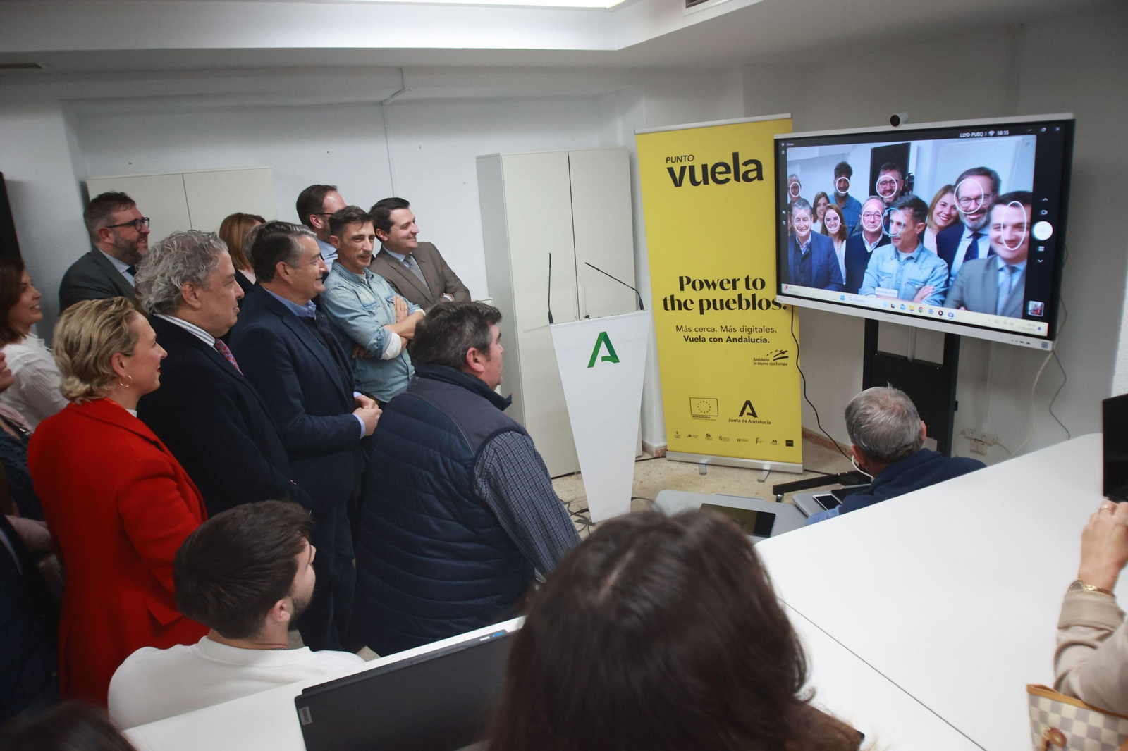 Inauguración del Punto Vuela Moreras en Córdoba.