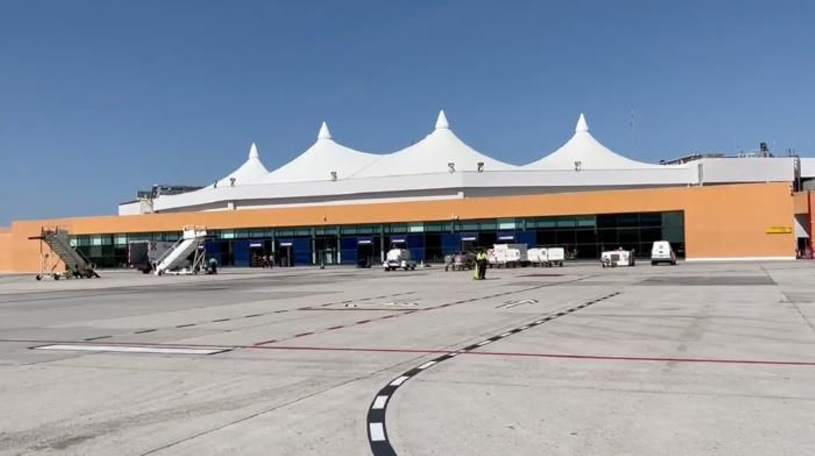Aeropuerto mexicano de Los Cabos.