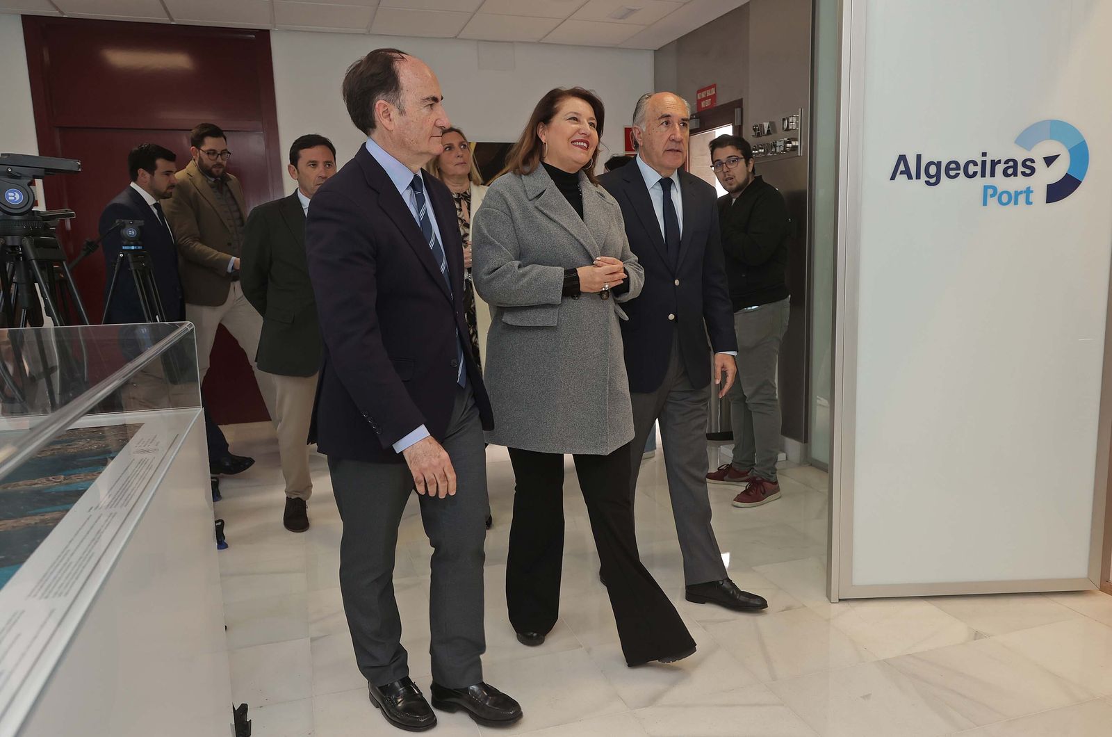 La visita de Carmen Crespo a la Autoridad Portuaria de la Bahía de Algeciras, en imágenes