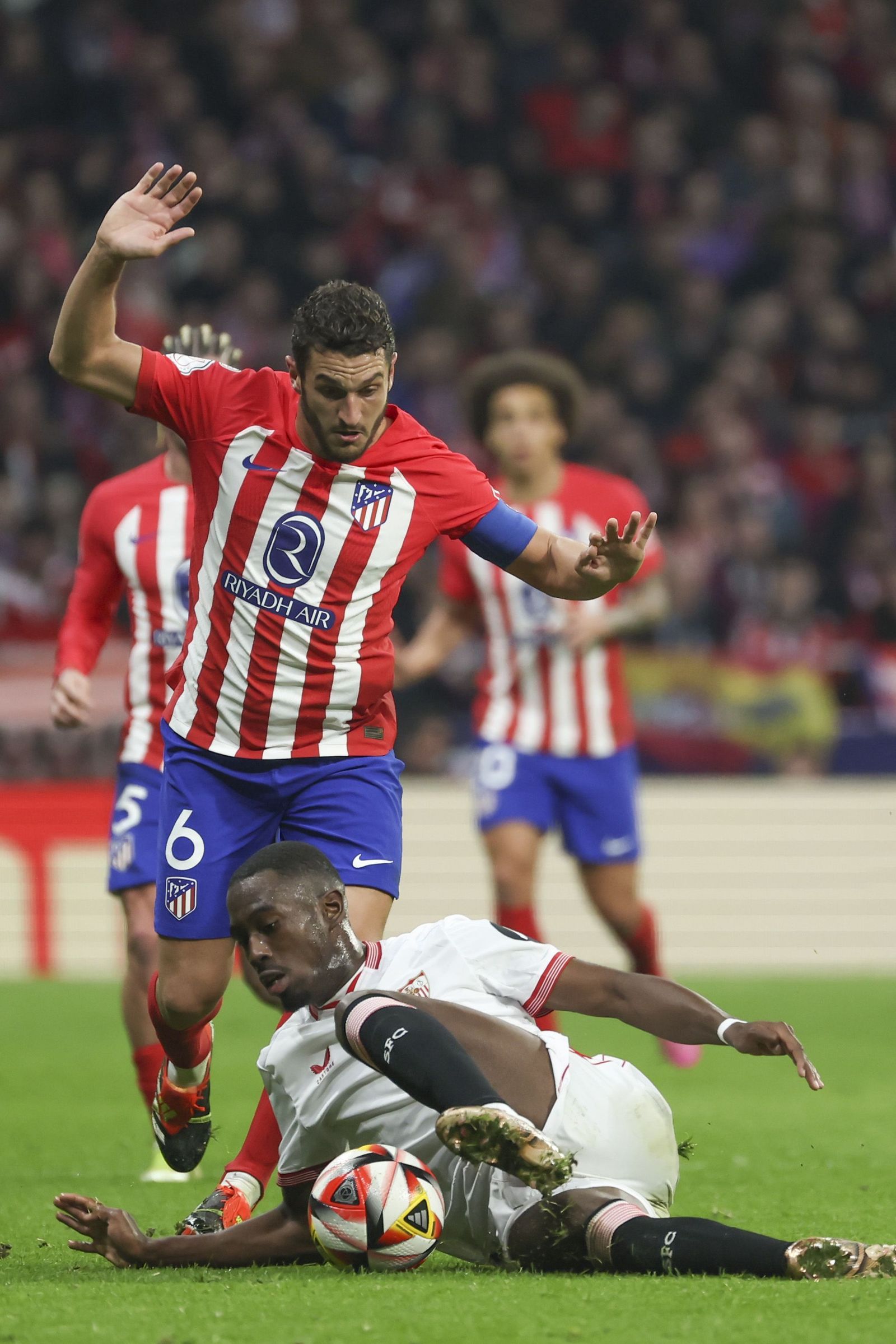 Las fotos del Atlético de Madrid - Sevilla en cuartos de la Copa del Rey