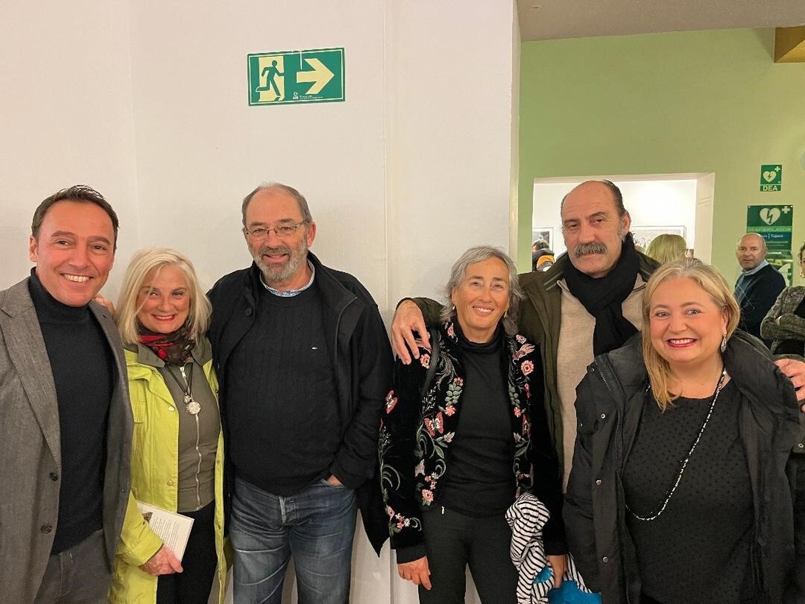 José Manuel Cossi,  María Sanjuan, Fernando Santiago, Carmen Morillo, Victor de la Cruz e Inma Macías.