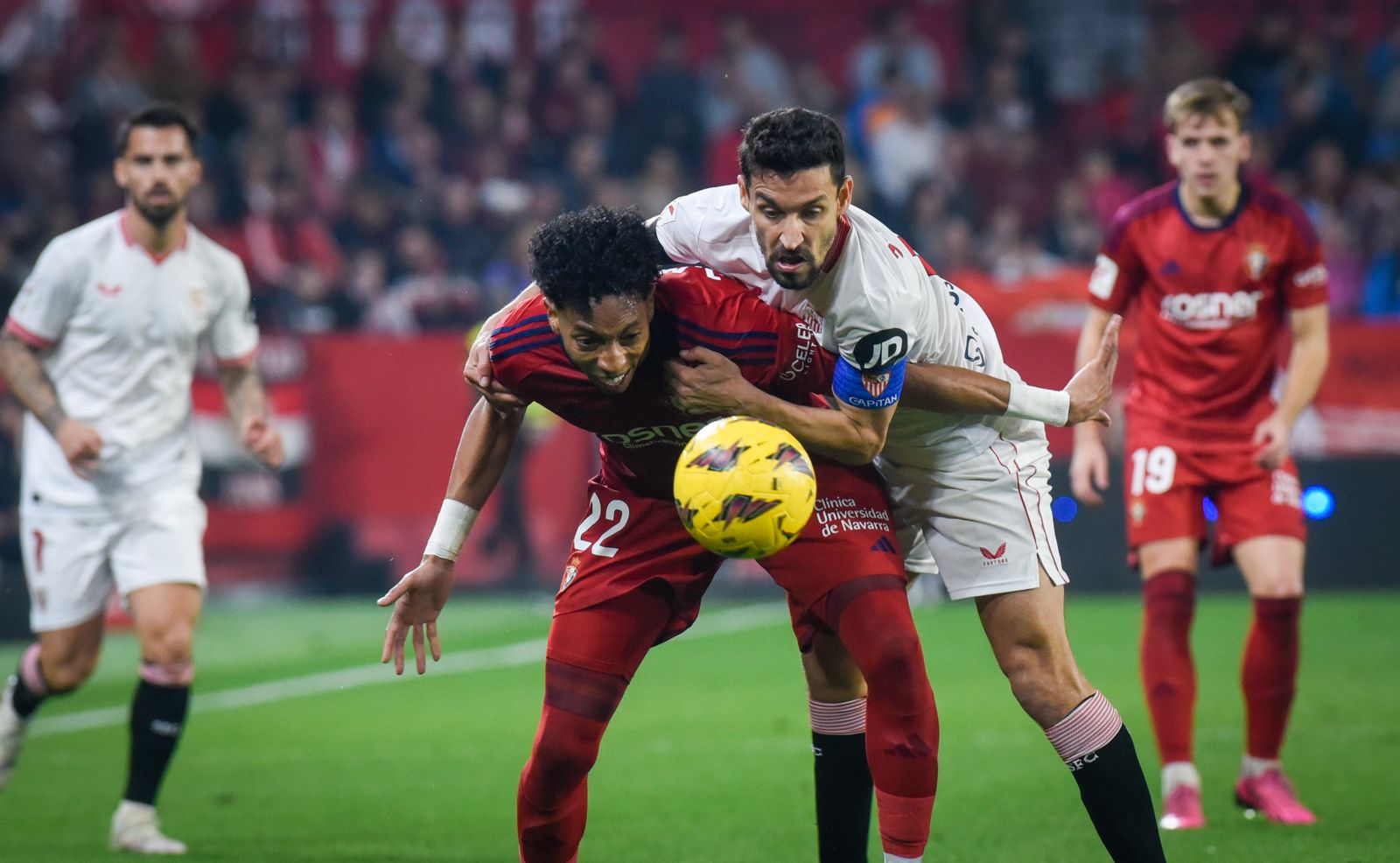 Las imágenes del Sevilla-Osasuna