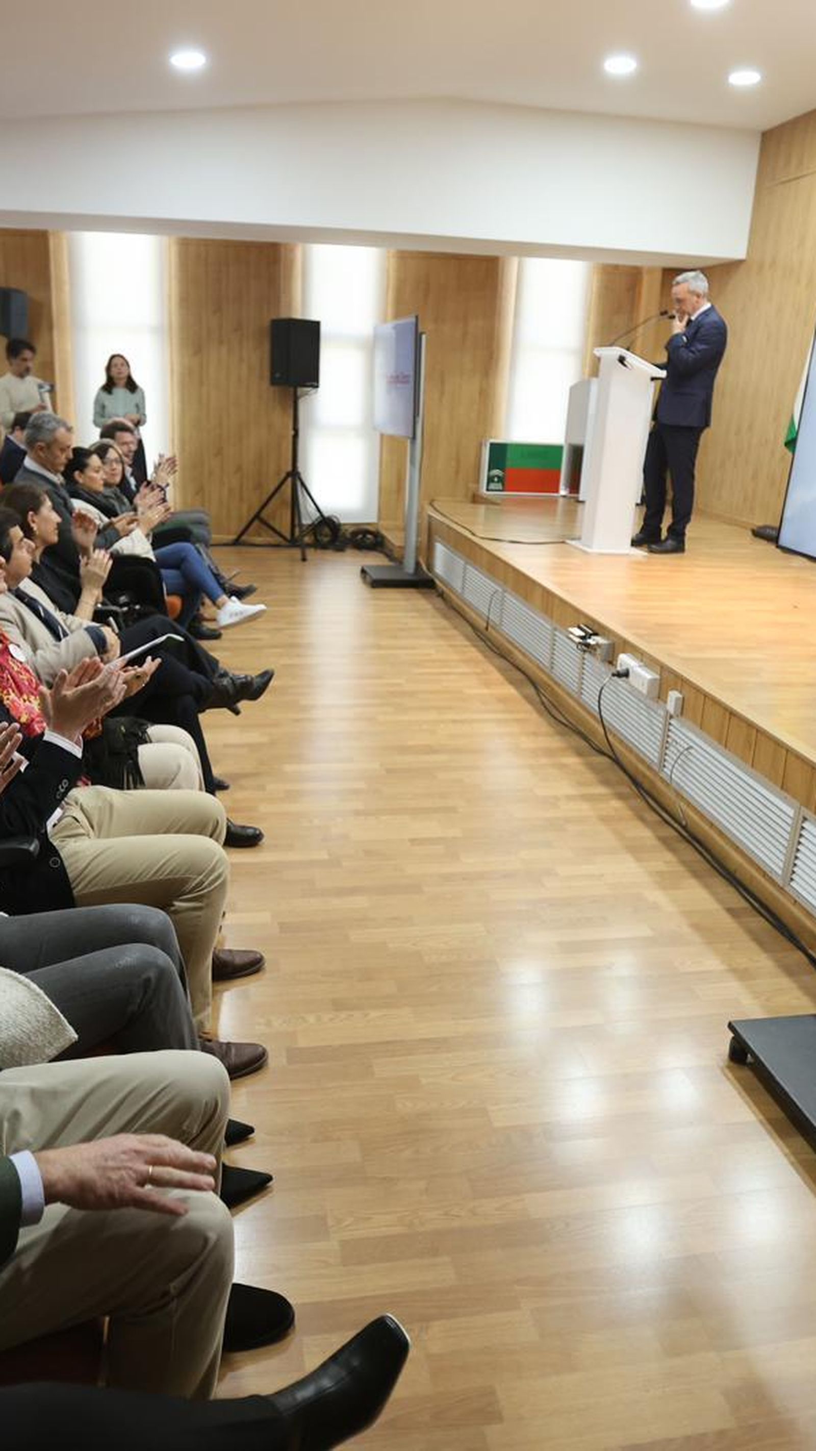 Momento del acto de entrega de premios de la Fundación Cepsa