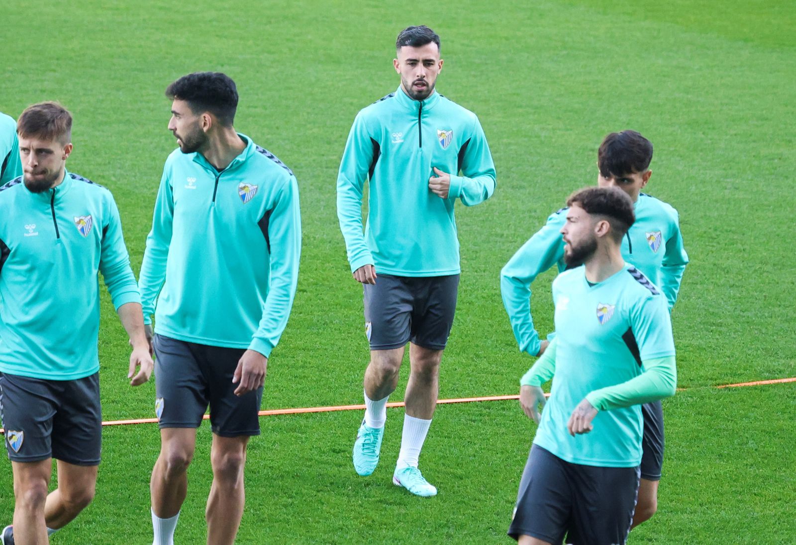 Primer entrenamiento de Carlos Puga en fotos y sin Dani Lorenzo