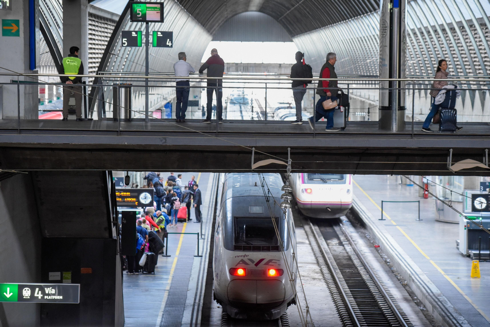 Estación de Santa Justa.
