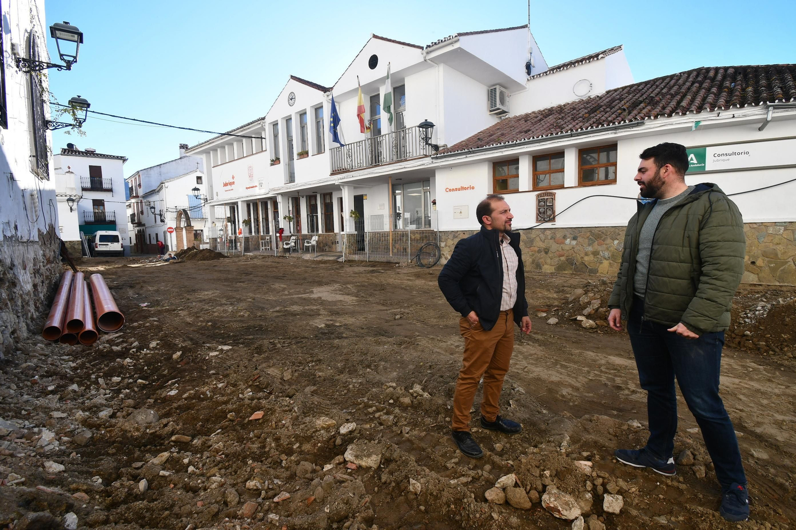 Inicio de los trabajos de remodelación.