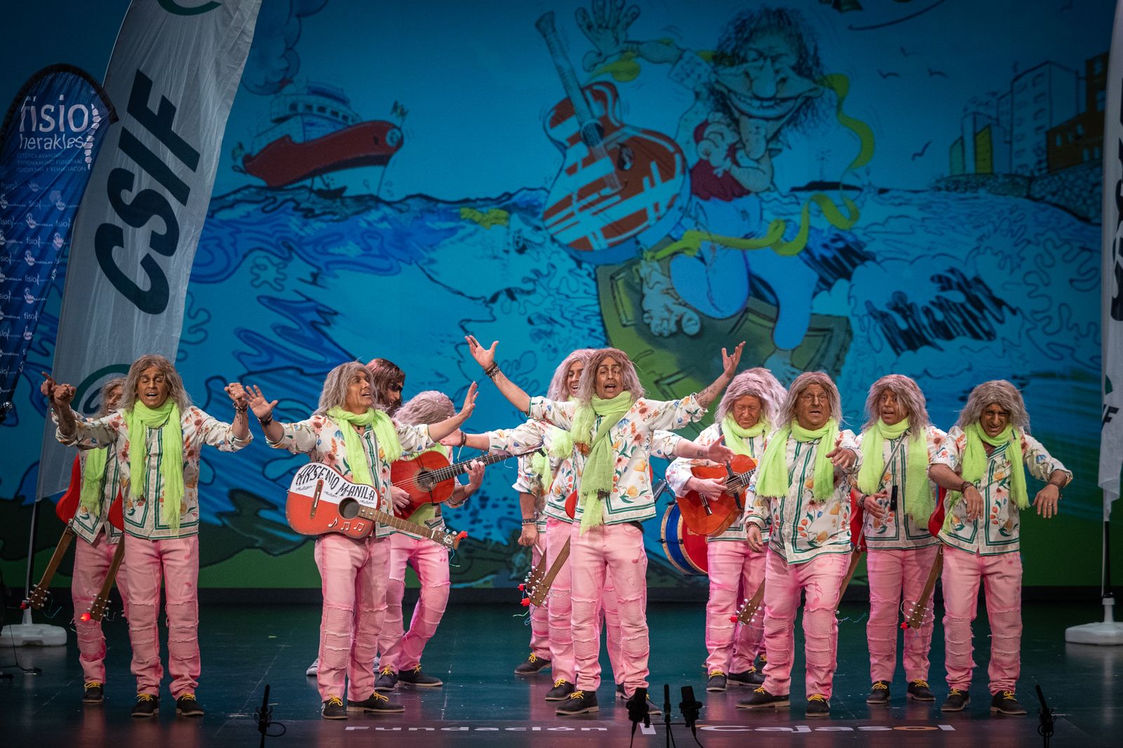 Chirigota 'Que no se pierda la carga'