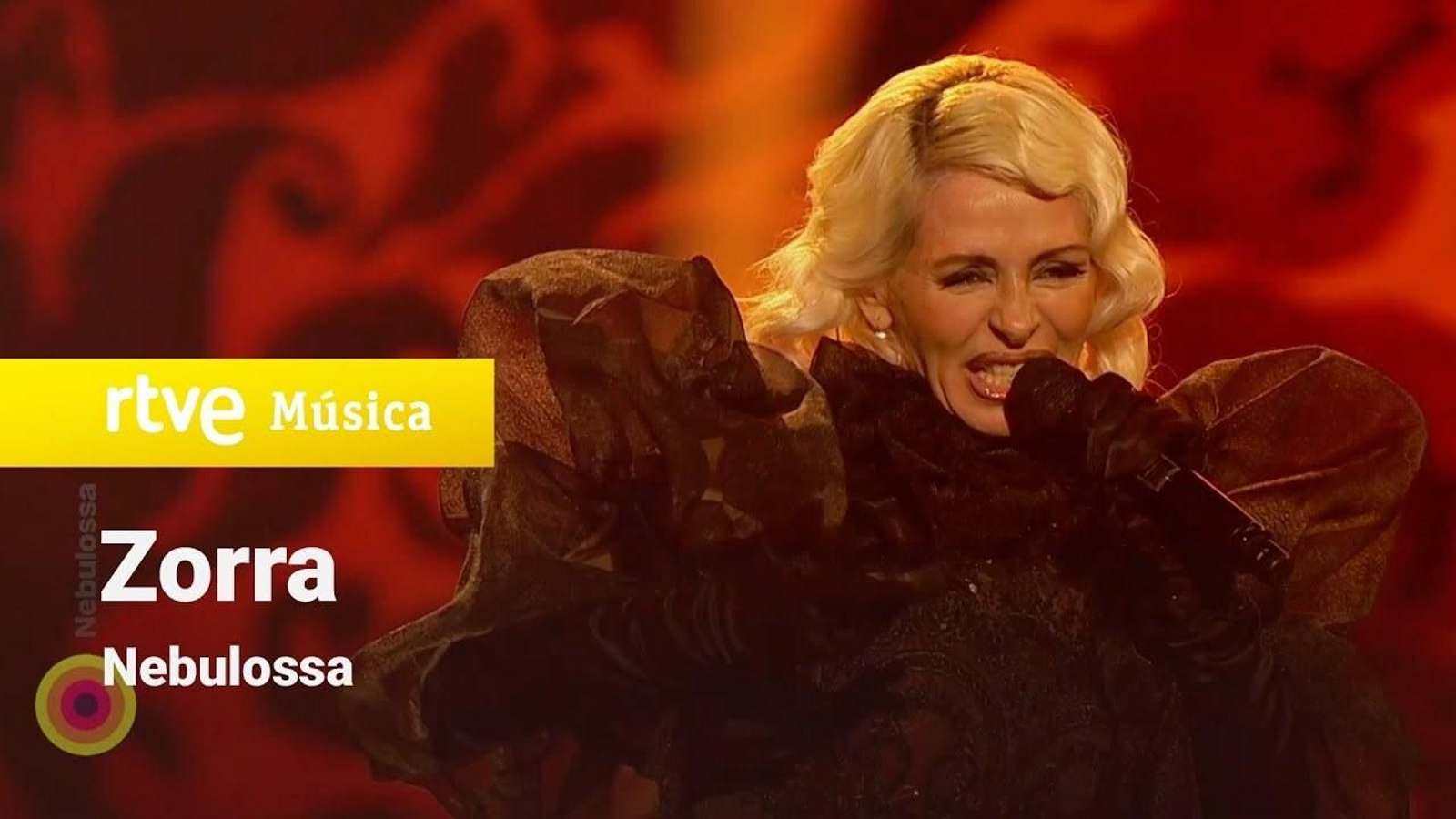 Actuación de Nebulossa en Benidorm Fest.