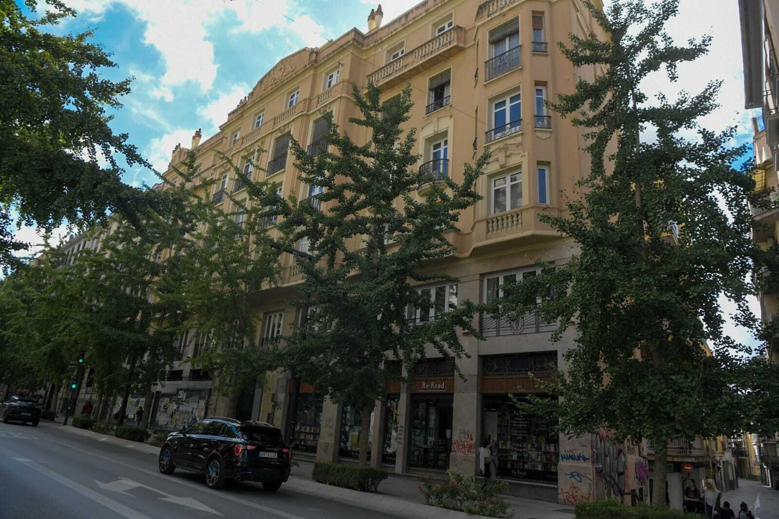 Imagen del bloque de pisos en el que se produjo el incidente