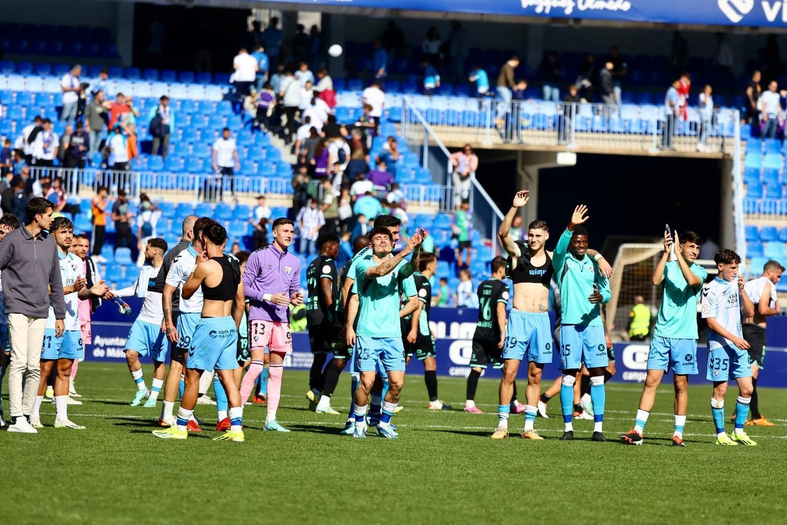 El Málaga CF - Atlético Baleares, en fotos