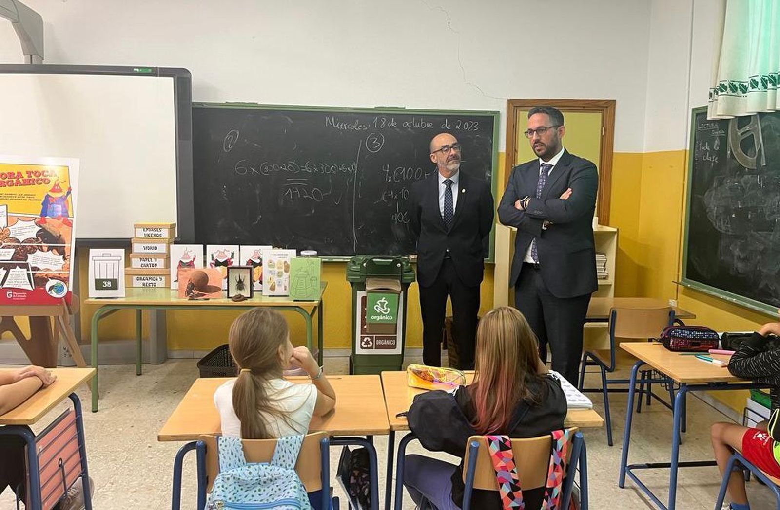 La Diputación de Granada promueve talleres para explicar a 1.450 escolares la importancia de separar residuos