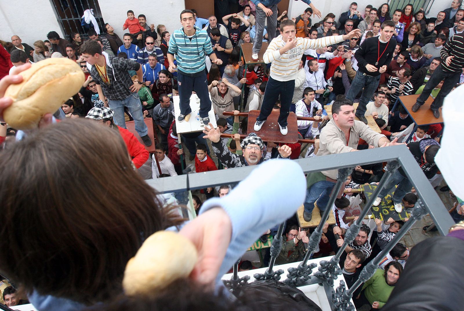 Todas las tiradas de San Antonio Abad 2024 en Trigueros: horarios y calles para coger los famosos jamones