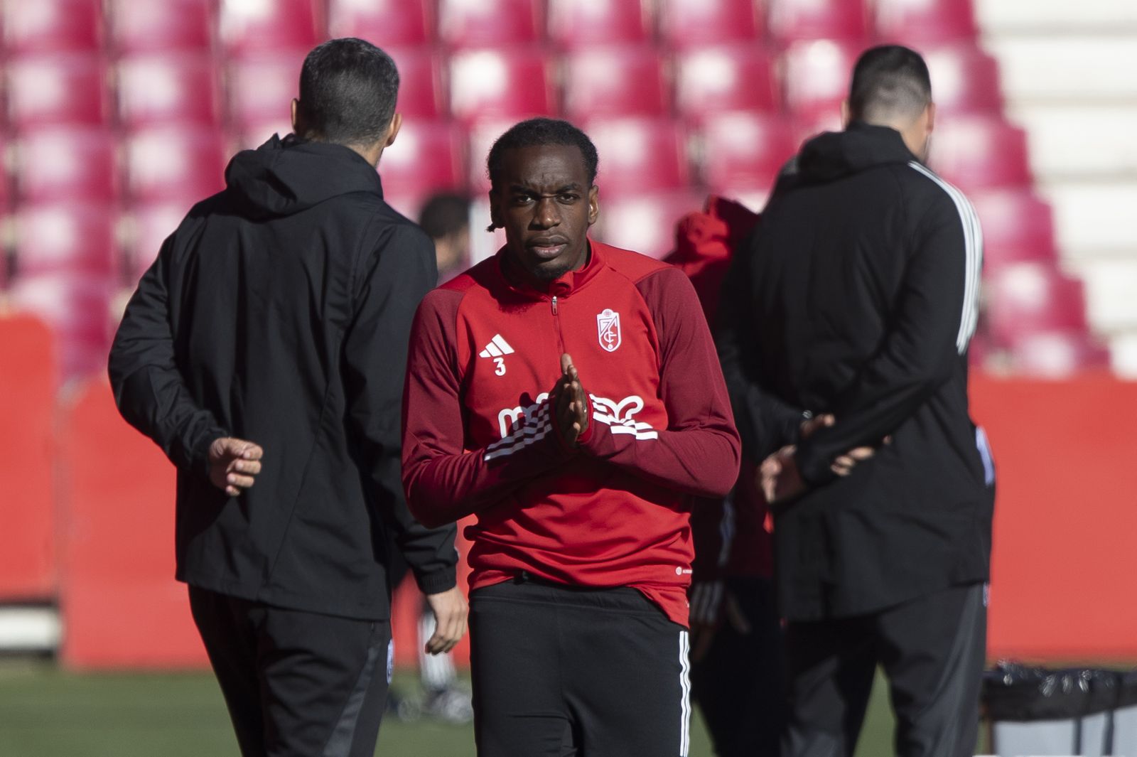 Las imágenes del entrenamiento del Granada CF con sus nuevos fichajes