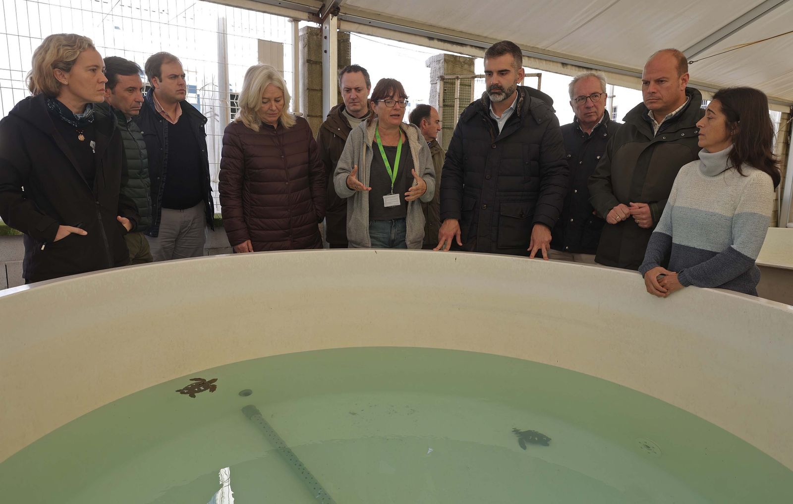 La visita de Ramón Fernández Pacheco al Cegma de Algeciras, en imágenes