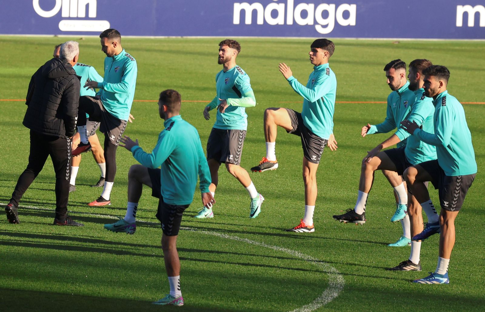 Primer entrenamiento de Carlos Puga en fotos y sin Dani Lorenzo