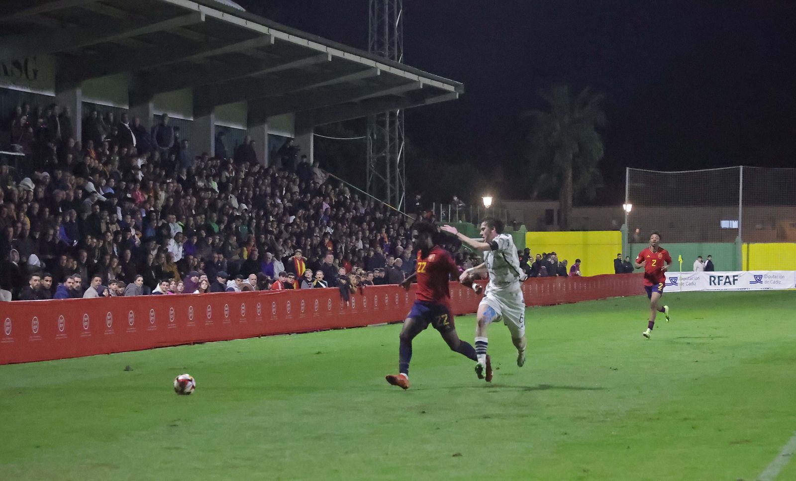 Las mejores fotos del España - Italia sub-17: Camarda, Oyono, Iago y Reyes en Los Barrios