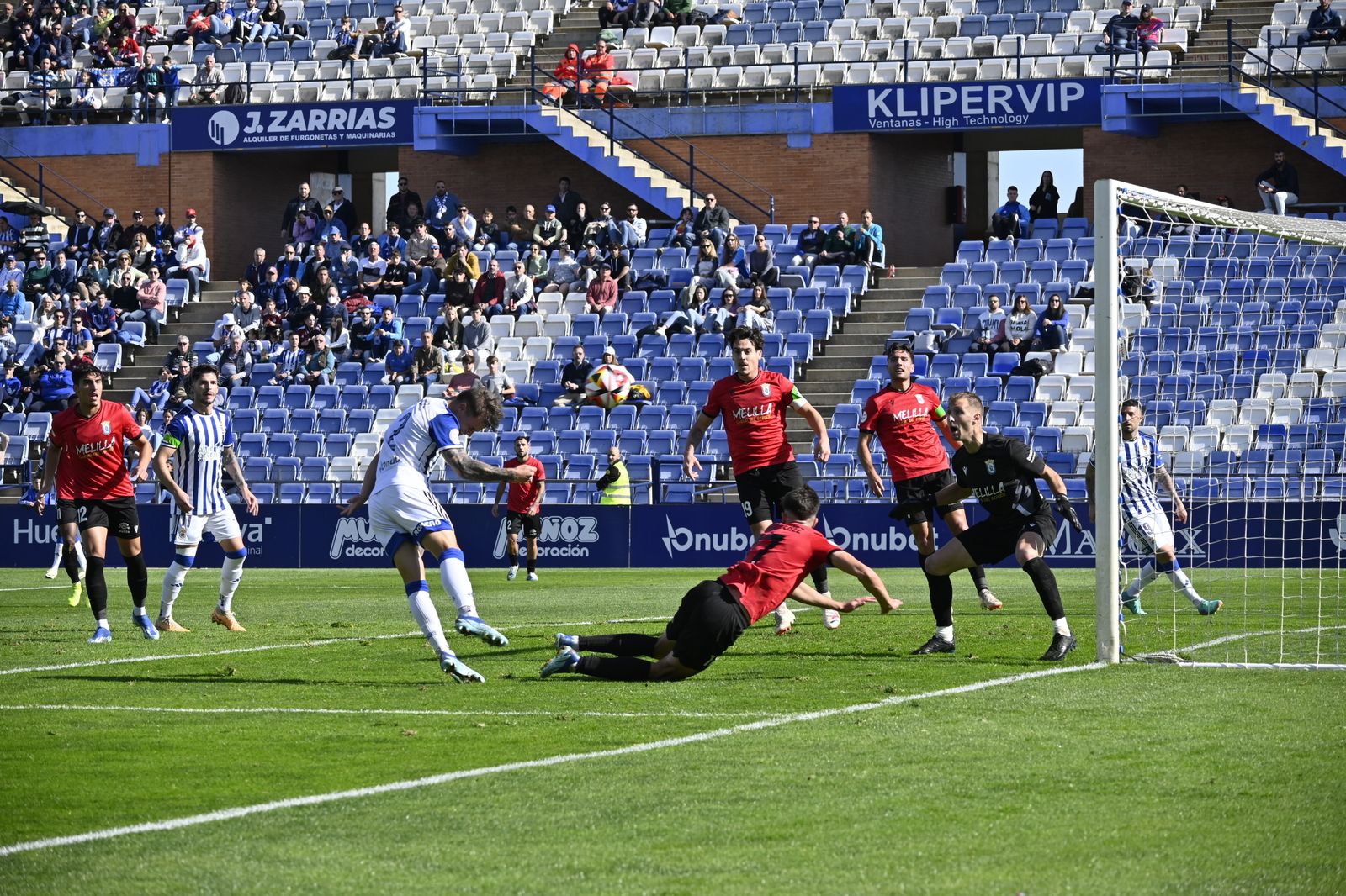 Imágenes del partido: Recre - Melilla