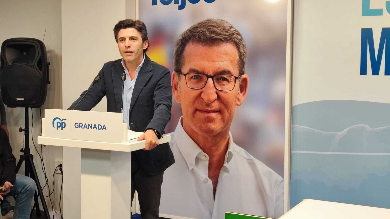 Jorge Saavedra, secretario general del PP de Granada.