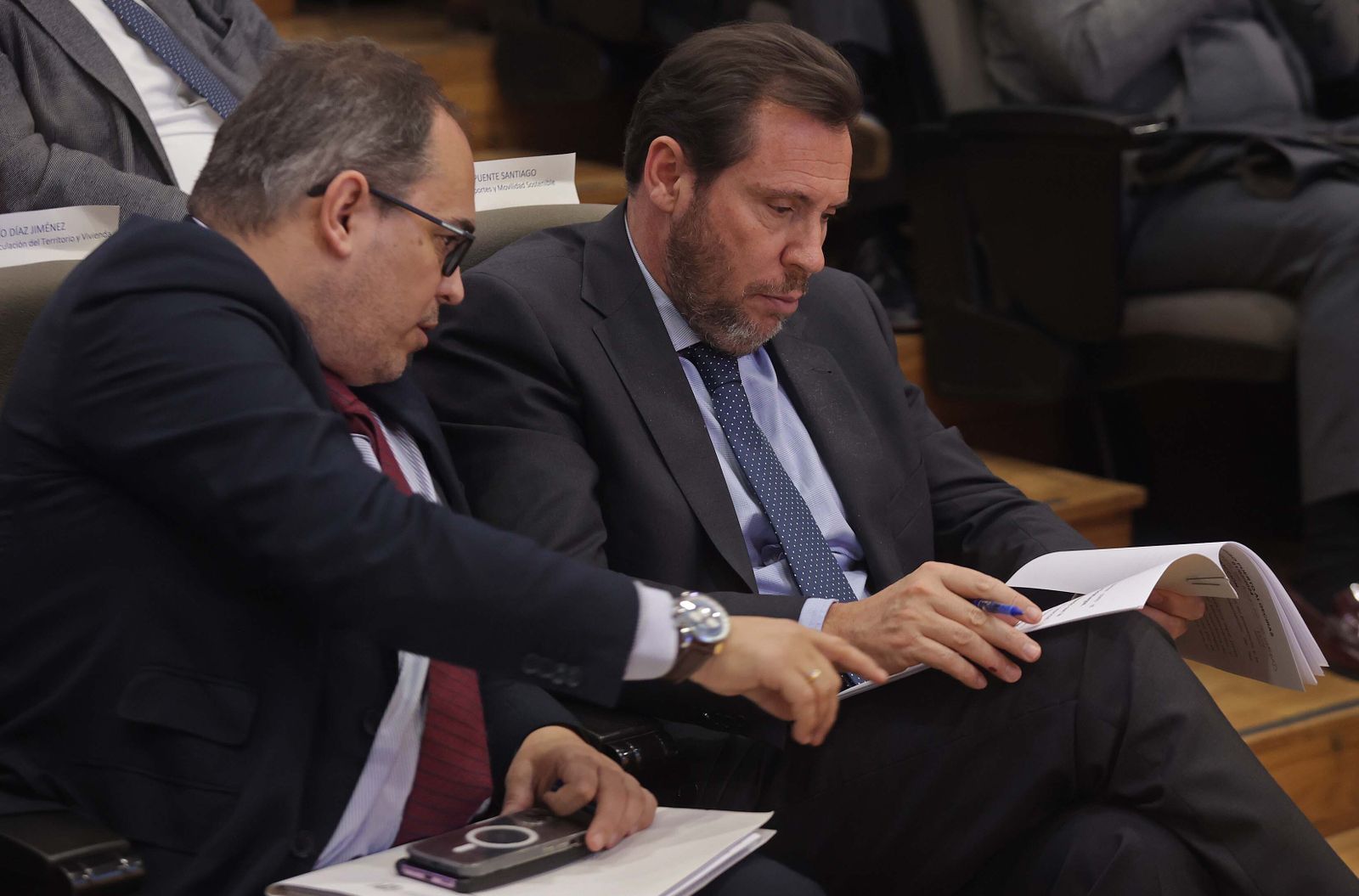 Fotos de la jornada de trabajo del ministro de Transportes en el Puerto de Algeciras