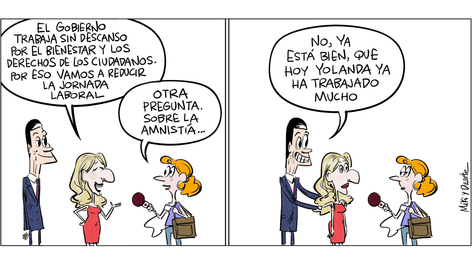 Yolanda y Pedro