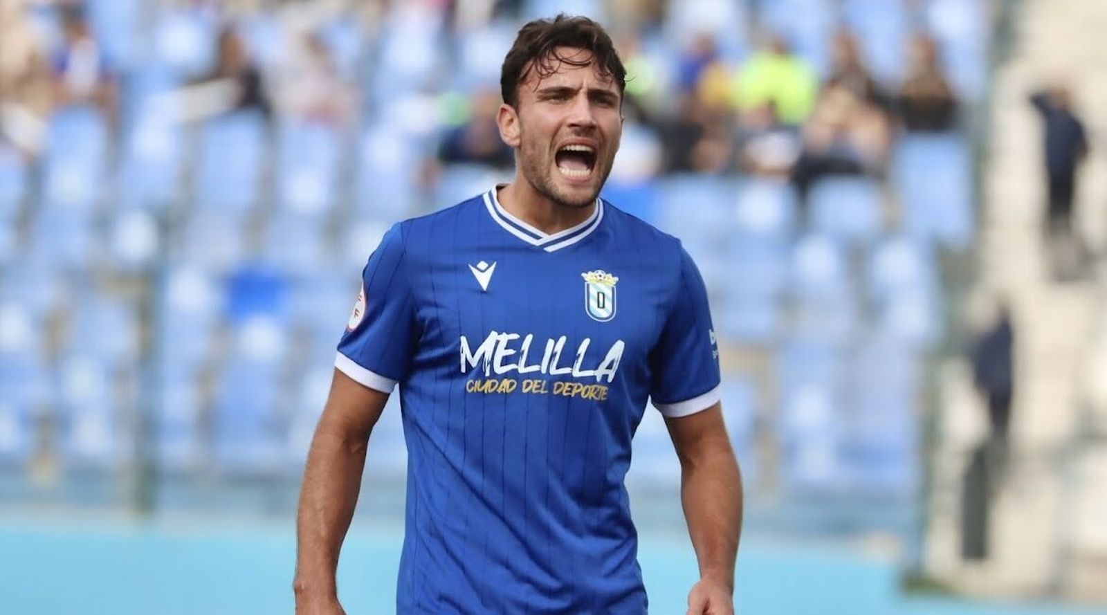 David Suárez jugador de la UD Melilla.